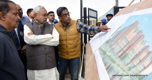 Chief Minister inspected the redevelopment work of PMCH