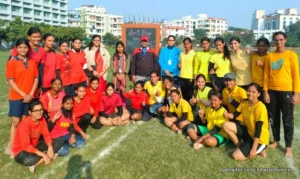 Patna Women's College hosted a Kho-Kho match