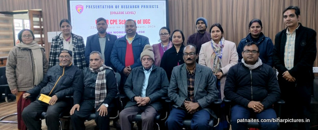 Patna Women’s College’s Research Cell conducted a Research Project Presentation