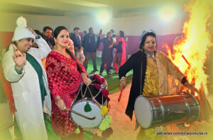 Lohri was celebrated with great enthusiasm by Punjabi Baradari