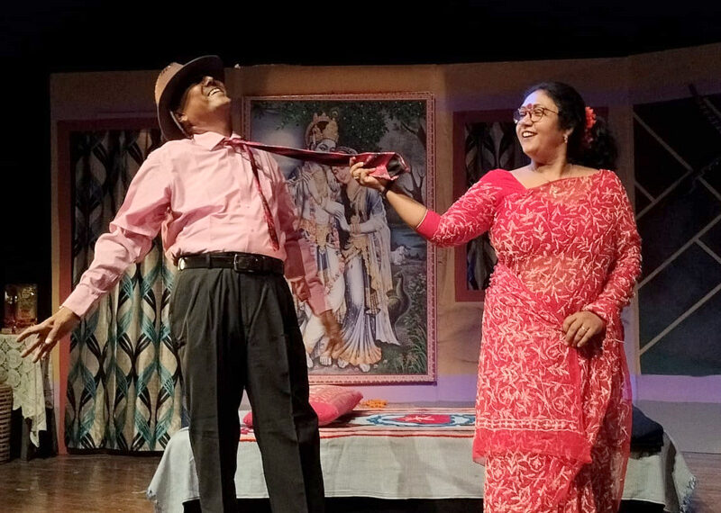 हिन्दी नाटक ‘‘हाय! हैंडसम’’ का मंचन