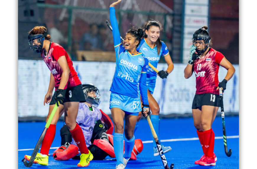 Deepika leads India to 13-0 victory over Thailand in Bihar Women’s Asian Champions Trophy Rajgir 2024