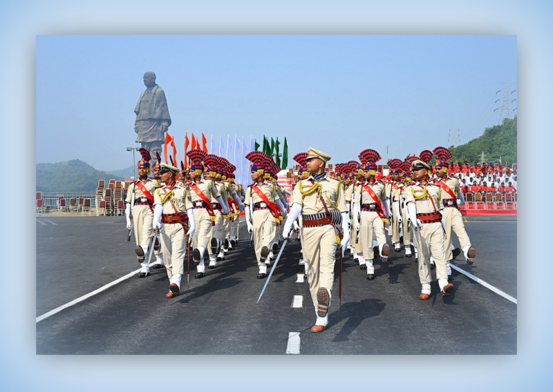 Bihar Police Excels at National Unity Day Parade 2024