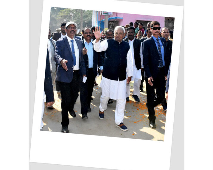 Chief Minister Nitish Kumar Launches ‘Pragati Yatra’ in West…