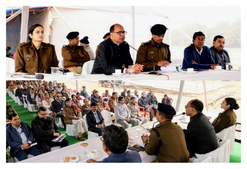 DM and SSP Conduct Joint Briefing for Officials on Republic Day Duties