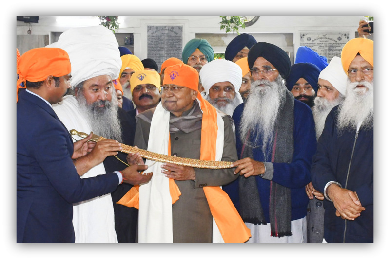 Chief Minister Attends 358th Prakash Parv of Guru Gobind Singh Ji Maharaj