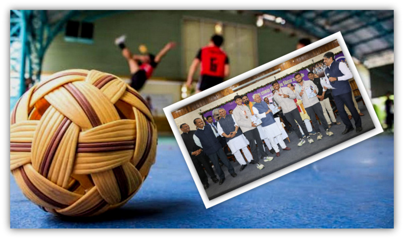 CM Nitish Kumar Unveils Logo and Mascot for Sepak Takraw World Cup 2025