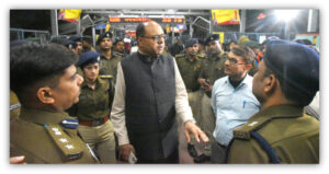 District Magistrate and SSP Inspect Patna Junction for Mahakumbh