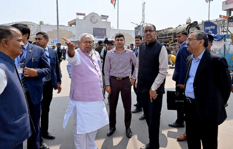 CM Nitish Kumar Reviews Patna Metro Project Progress, Inaugurates Third TBM Breakthrough