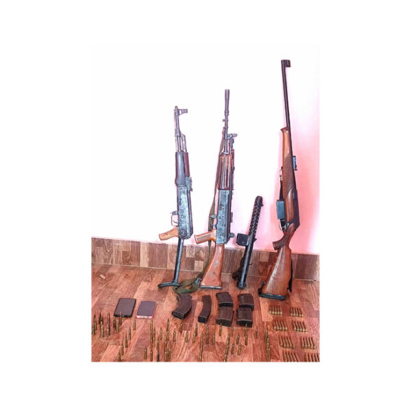 Notorious Criminal Saroj Singh and His Gang Busted: Huge Cache of Weapons Including AK-47 and INSAS Rifle Seized