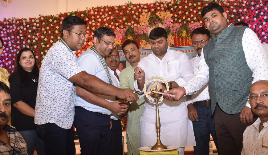 रोटरी पटना सिटी सम्राट की ओर से राष्ट्रीय चिकित्सक दिवस के अवसर पर सम्मान समारोह