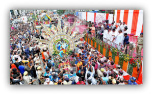 मुख्यमंत्री ने जनपद गाजियाबाद के श्री दूधेश्वर नाथ महादेव मठ मन्दिर में श्रावण कांवड़ मेला-2025 का शुभारम्भ किया