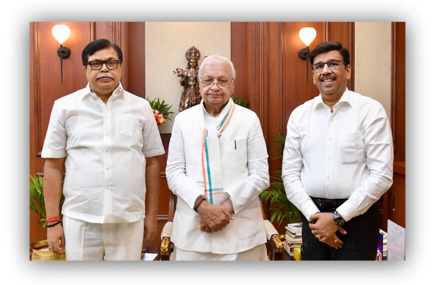 राज्यपाल से शिक्षा पर संजय किशोर…