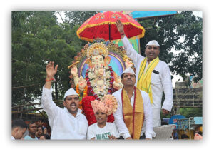 नमत्या डोळ्यांनी गणरायाचा निरोप