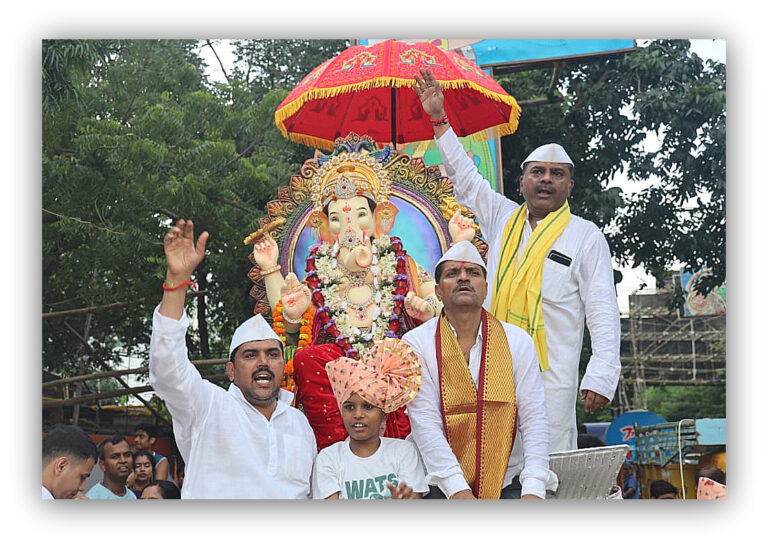 नमत्या डोळ्यांनी गणरायाचा निरोप