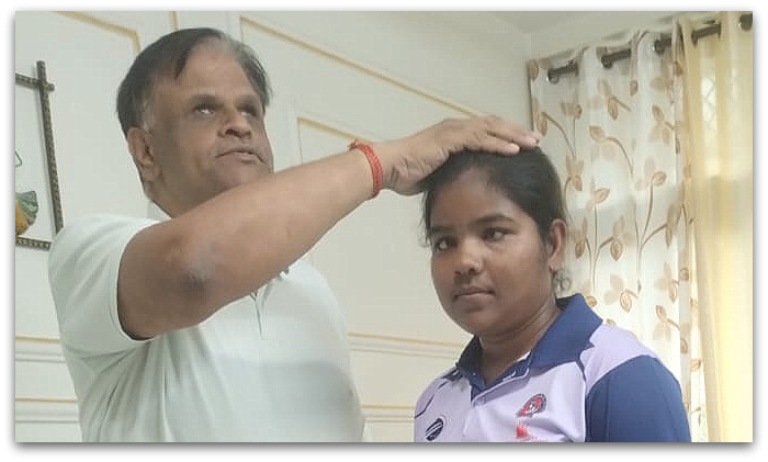 दृष्टिबाधित बालिका क्रिकेट विश्वकप टीम में अंतर्ज्योति बालिका विद्यालय की पूर्व छात्रा अन्नू कुमारी का चयन|