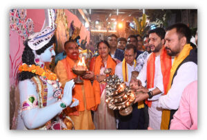 भव्य जुलूस के साथ श्री चित्रगुप्त जी की प्रतिमाओं का हुआ सामुहिक विसर्जन पटना सिटी के चित्रगुप्त घाट मे