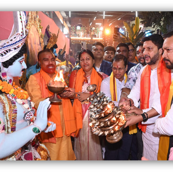 भव्य जुलूस के साथ श्री चित्रगुप्त जी की प्रतिमाओं का हुआ सामुहिक विसर्जन पटना सिटी के चित्रगुप्त घाट मे