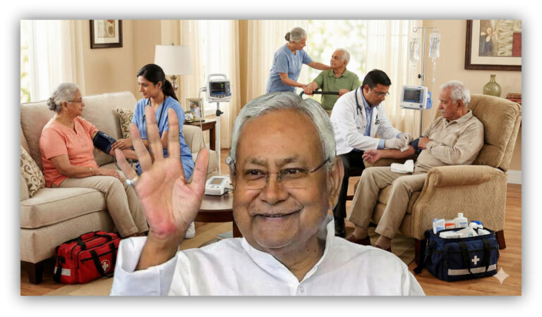 वरिष्ठ नागरिकों को घर पर मिलेंगी स्वास्थ्य सुविधाएं