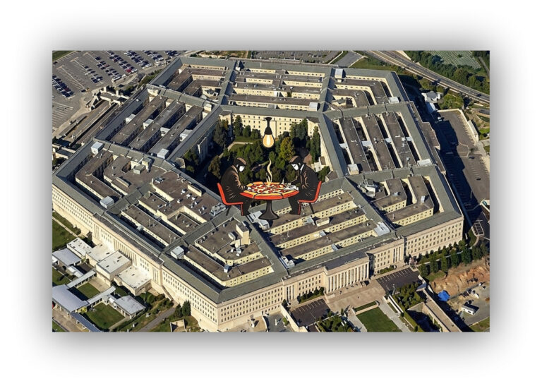 Pentagon Pizza Index