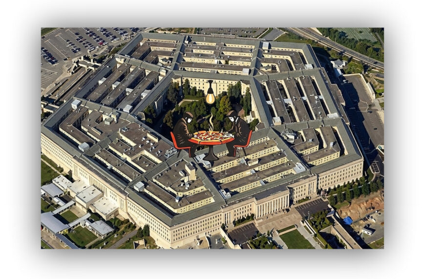 Pentagon Pizza Index