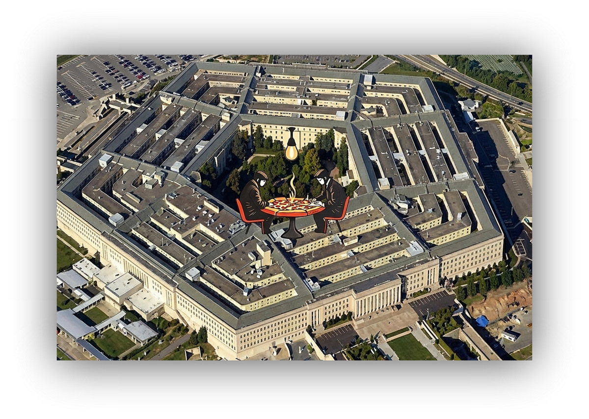 Pentagon Pizza Index