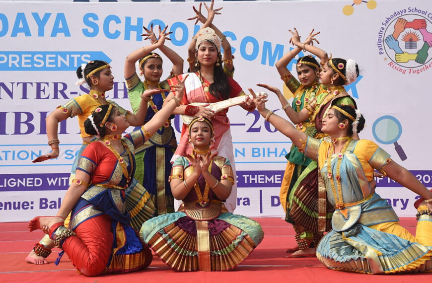 पाटलिपुत्र सहोदया का मेगा स्टेम इंटर-स्कूल प्रदर्शनी का बाल्डविन एकेडमी में