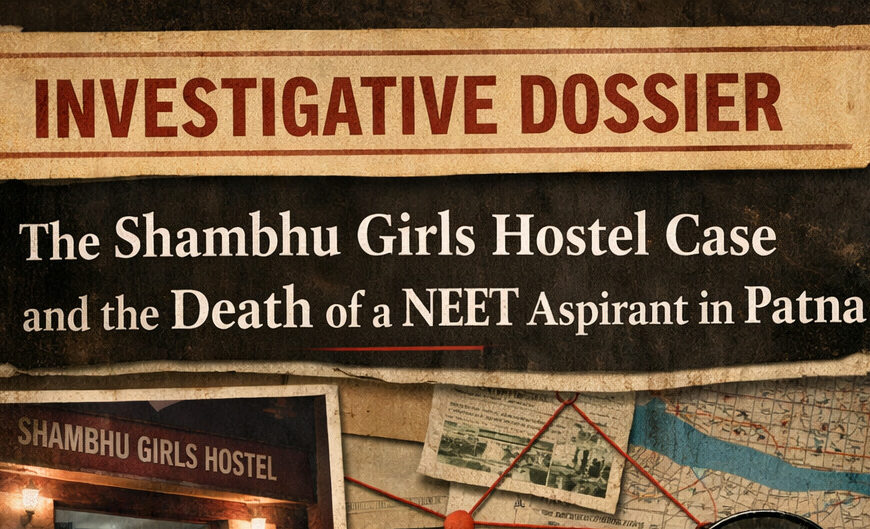 Shambhu Girls Hostel Case and the Death of a NEET Aspirant in Patna