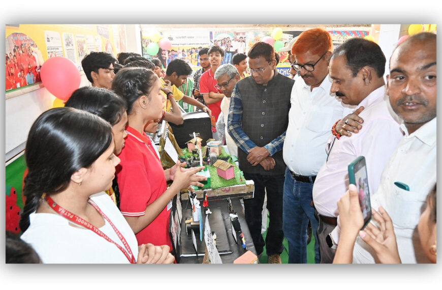 संस्कार स्कूल में विज्ञान प्रदर्शनी एवं फूड फेस्ट का आयोजन