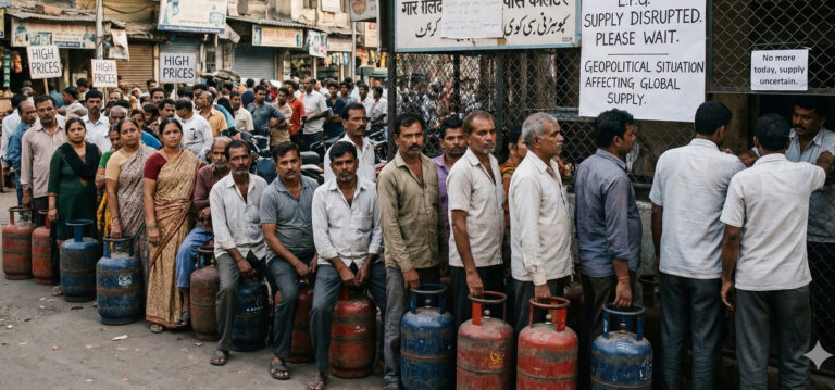 serious LPG supply challenge and price surge in India.