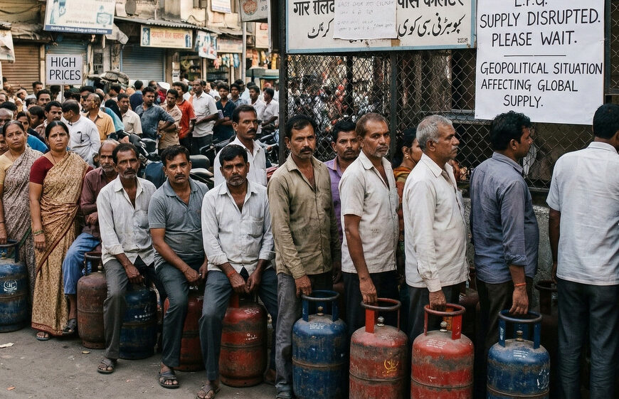 serious LPG supply challenge and price surge in India.