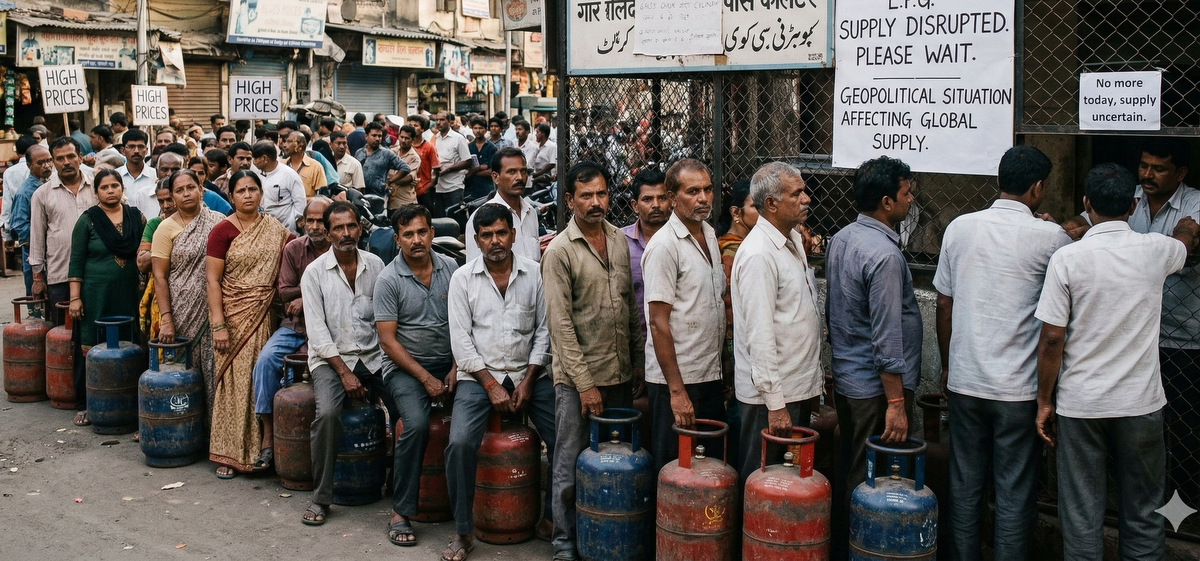 serious LPG supply challenge and price surge in India.