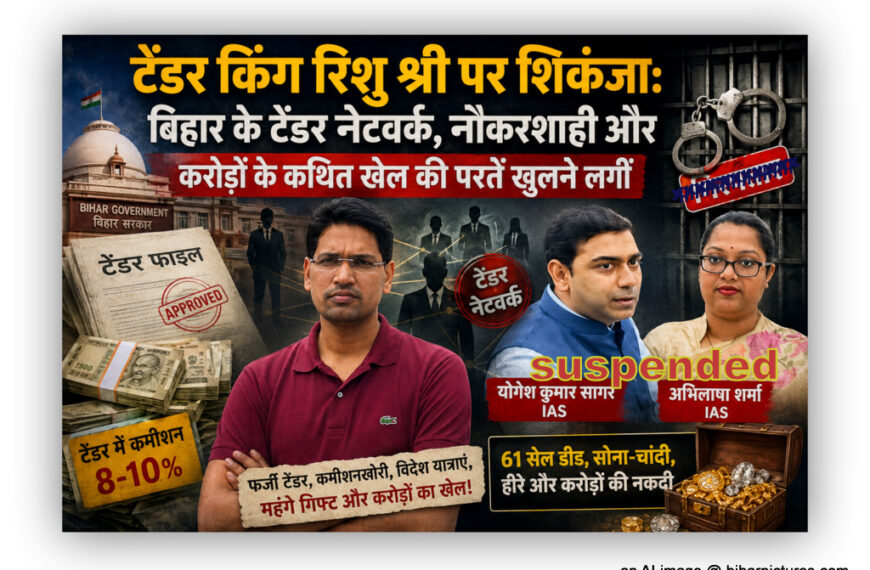 टेंडर किंग रिशु श्री पर शिकंजा:&hellip;