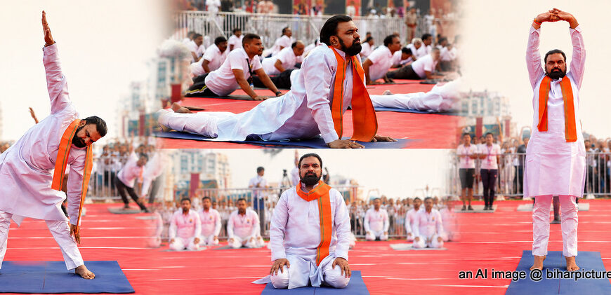 योगाभ्यास को जन-जन तक पहुँचाने के लिए अगले वर्ष से बिहार के स्कूल-कॉलेजों के पाठ्यक्रम में योग को किया जायेगा शामिल – मुख्यमंत्री