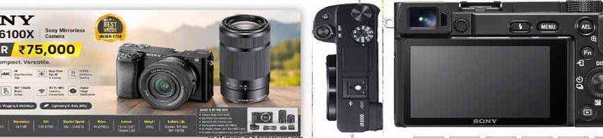 Sony Alpha ILCE-6100K (24.2MP APS-C Mirrorless)&hellip;